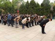 缅怀革命先烈，黄花岗街道开展2025年度清明祭扫英烈活动