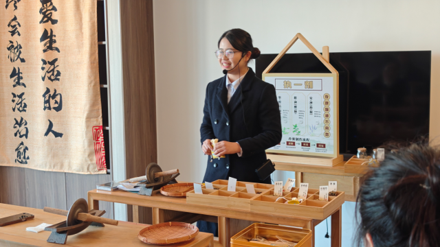 金水台温泉度假村的南药DIY活动（受访者供图）