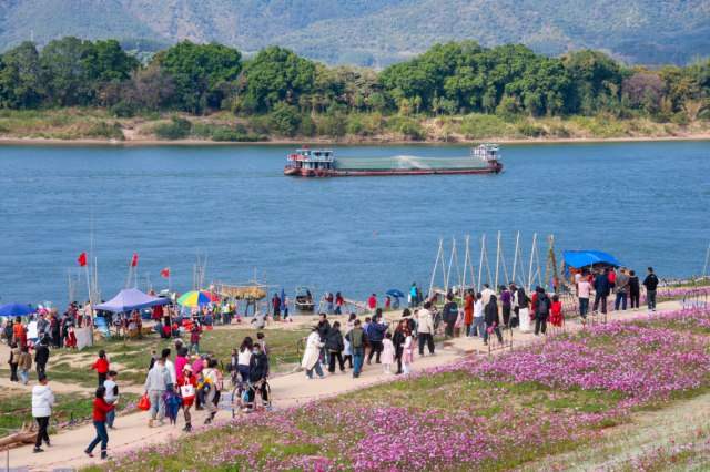 湾边村成为热门打卡地（林晓森/摄）