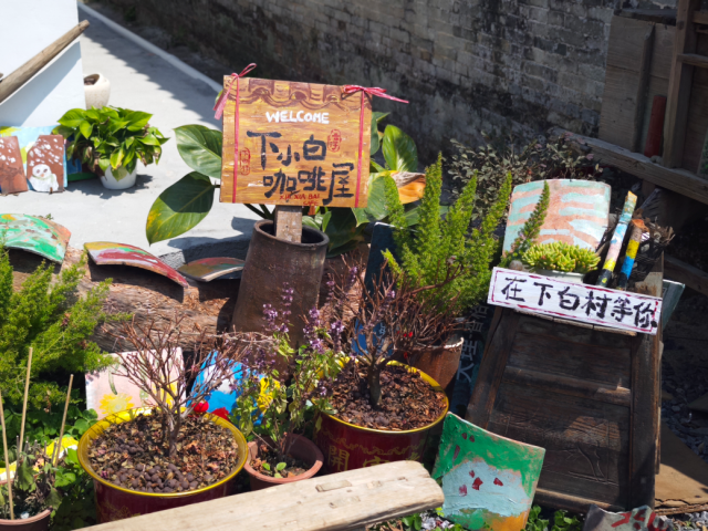 下白村“猪圈咖啡屋”成网红打卡地