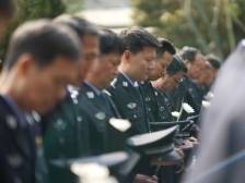 清明节来临，广州铁路公安处缅怀英烈