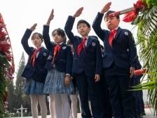 鲜花献忠魂，广州起义烈士陵园举行烈士祭扫活动