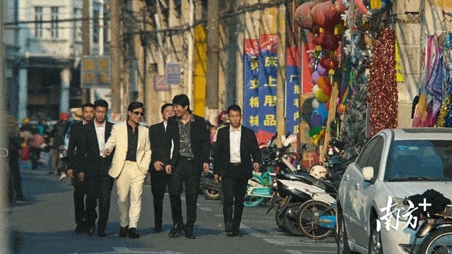 《狂飙》在江门取景。截图自《狂飙》