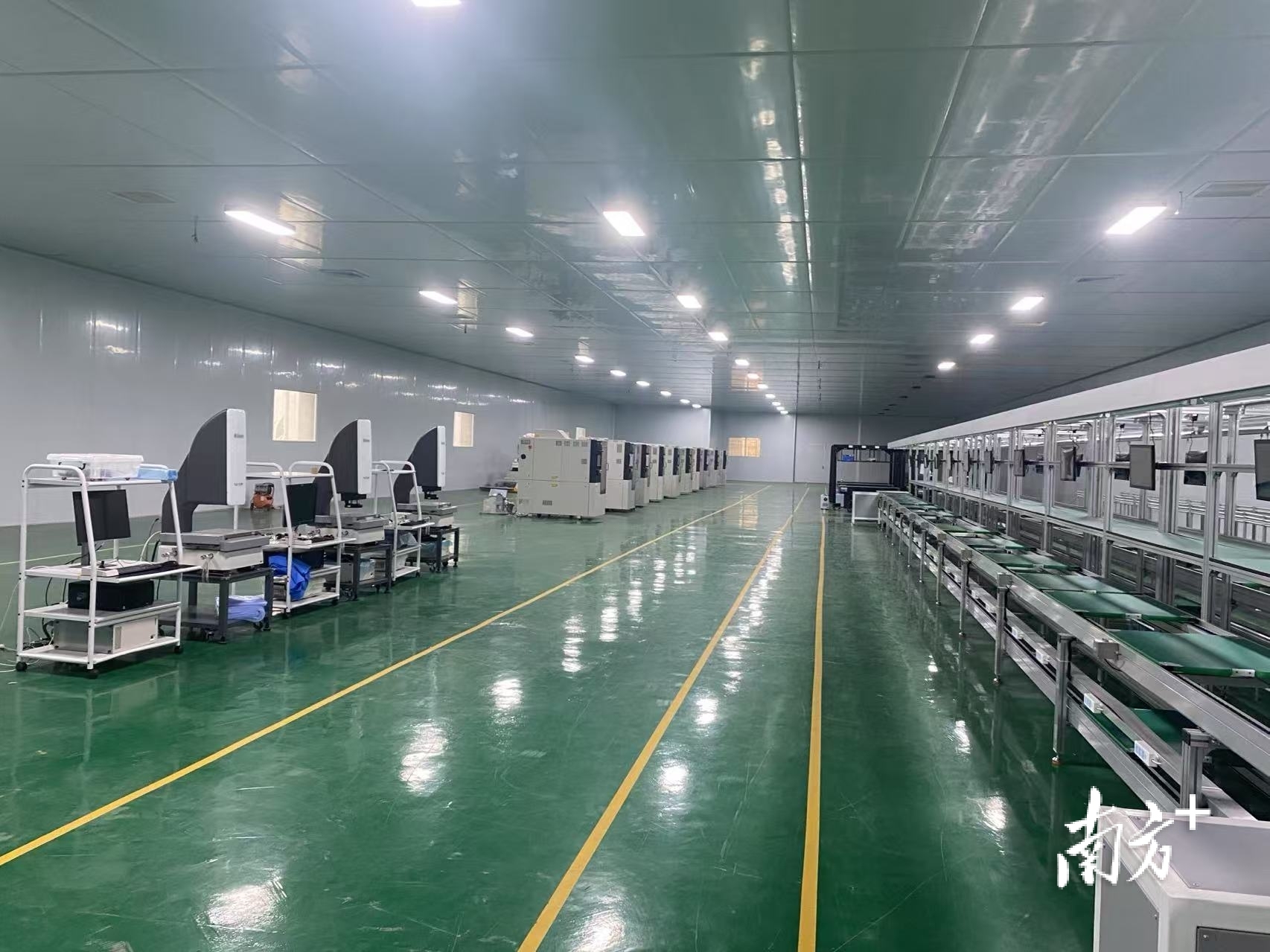 佛山工行近期为新启航半导体有限公司发放1000万元“科技创新信用贷”。图为该企业生产基地。&nbsp; &nbsp;佛山工行供图