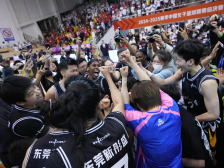 广东东莞新彤盛女篮，总冠军！