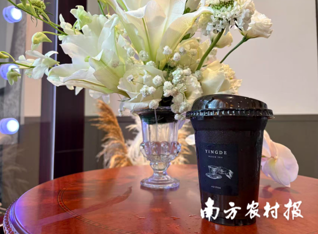 英德红茶与喜茶联名推出的“英红·芝士糯糯”“英红牛乳茶”，上市首日销量即突破80万杯。