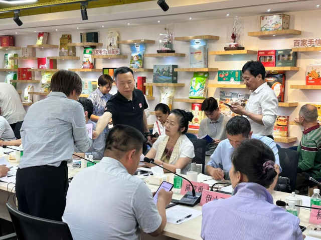 辽粤两省采供企业互动现场