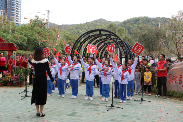 深汕特别合作区耕读园内举办丰富多样的群众性活动。