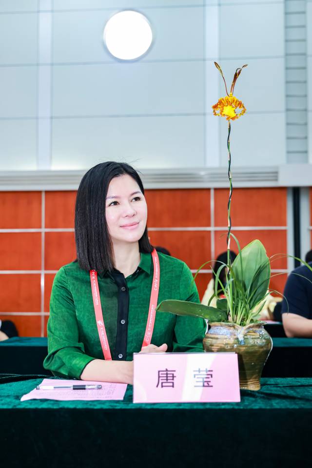 唐瑩攜“齊天大圣”（父蘭）亮相分享會,。