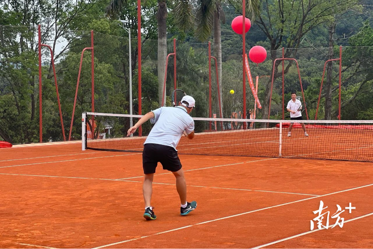 法网”同款！红土网球文化公园在东莞同沙开园