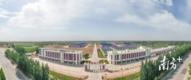 广东援疆在伽师县打造粤伽新梅产业园，从仓储、冷链、物流、加工等方面布局，提升新梅产业的一二三产业融合进程，推进现代农业提质增效、农民致富增收。