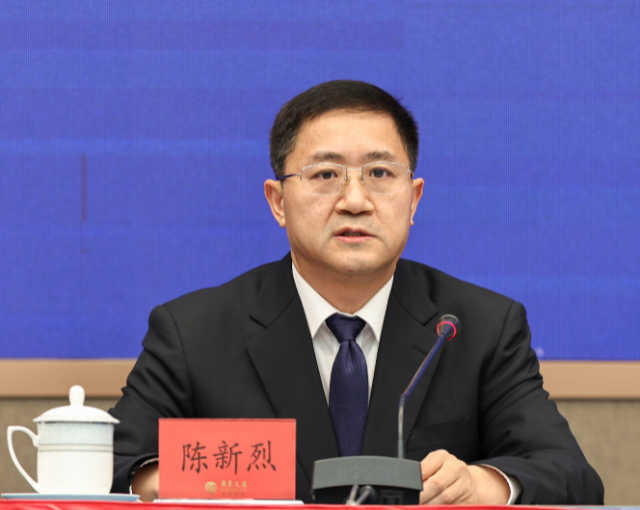 陈新烈介绍2024年广东省知识产权保护状况。