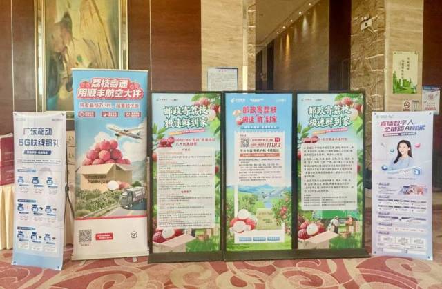针对高州荔枝上市季，物流、通讯和电商平台纷纷推出的“真招”“实招”助力高州荔枝销售。