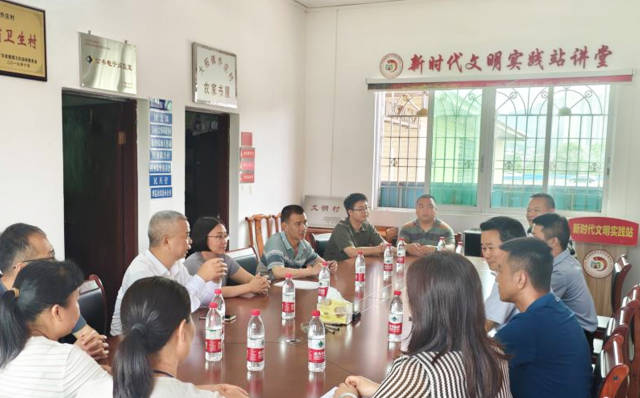 王海鸿一行到乔庄村开展结对帮扶回访活动