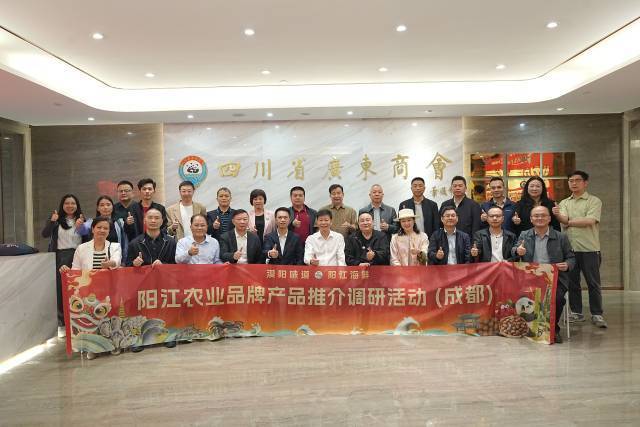 广东代表团来到四川成都开展调研，拜访四川省广东商会。