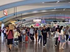 “五一”假期最后一天，广州南站预计到发旅客78.9万人次