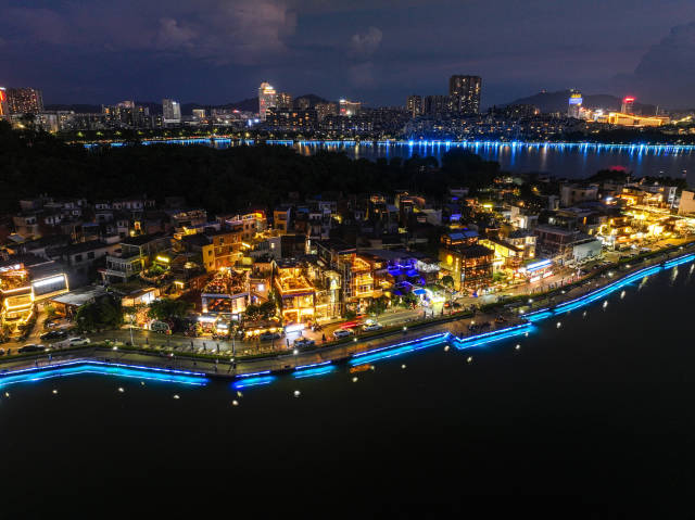 岩前休闲半岛。梁亮 摄