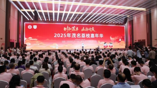 视频｜2025年茂名荔枝嘉年华启幕，国内外采购代表齐见证