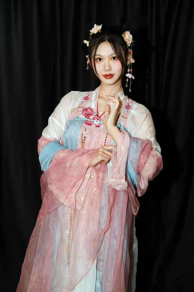 “國風(fēng)美少女”陳楚棋再度參賽,，自信滿滿,。  受訪者供圖