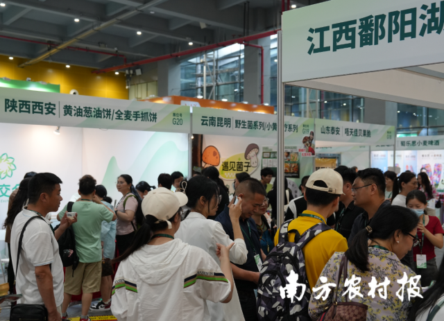 广东省2025年“消费帮扶仲夏行动”首场线下选品精准对接会——远方好物仲夏选品对接会现场火热