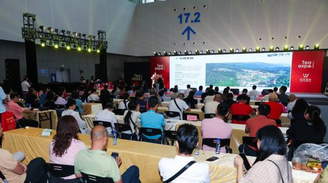 2025陆河茶产业湾区推介活动暨“云上陆茶”区域公共品牌发布仪式现场。