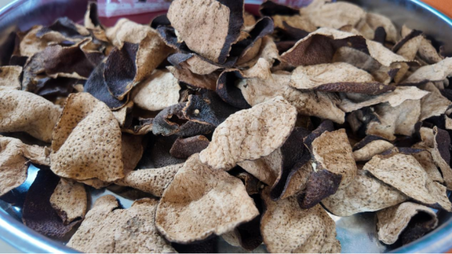 展会现场的道地新会陈皮