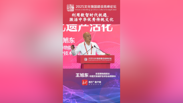 王旭东：利用数智时代机遇，激活中华优秀传统文化