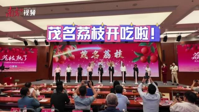 视频｜荔枝熟了，开吃！茂名喊全球吃荔枝