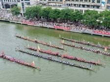 中山开启“龙舟时刻”，岐江河人气又又又“爆”了