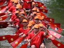 图集｜穿越200年历史，中山黄圃鳌山村端午“游龙”出动