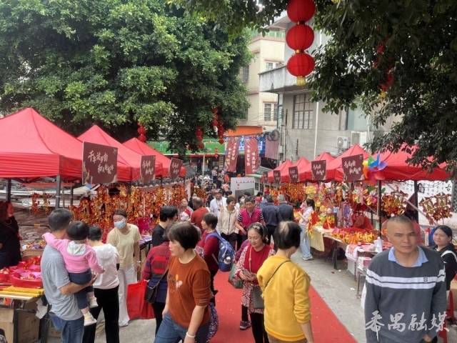 每年农历二月，板桥村会举办波罗庙会活动。（来源：番禺融媒）