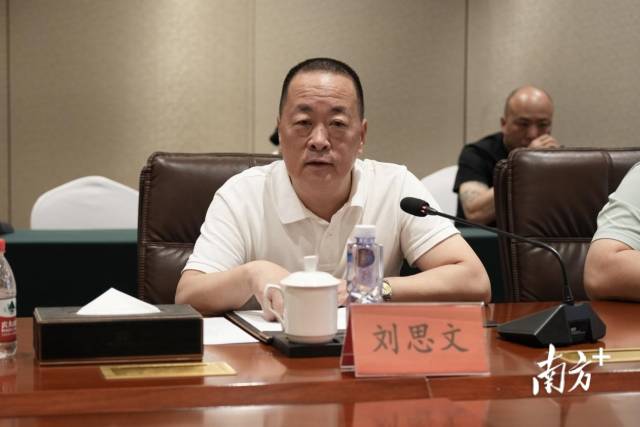 汕尾市农业农村局副局长刘思文。 汕尾市农业农村局副局长刘思文。