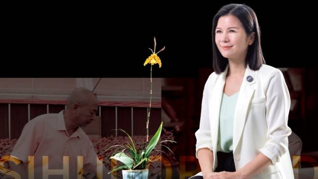 唐莹：我们为父亲节培育了专属花礼 #父爱如兰