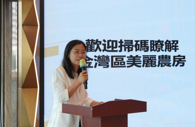 金湾区农业农村和水务局副局长黄颖怡。