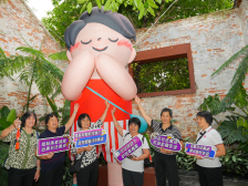 东莞地标为“防范非法集资”亮灯，防非浓度爆表