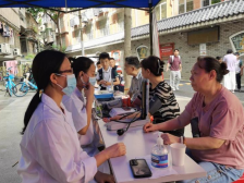 黄花岗街菜寮社区：党建引领聚合力，健康义诊暖民心