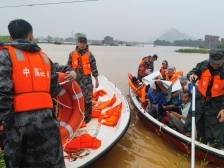 出动救援1600余人！“汪洋”之中，怀集民兵筑起生命防线