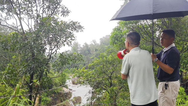 6月16日12时，阳江市仙家洞水库管护中心启动“叫应机制”拉警报准备泄洪。