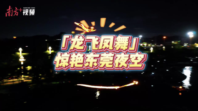视频｜“龙飞凤舞”惊艳东莞夜空！厚街荔枝嘉年华火爆开启