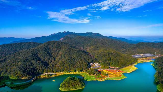 石门国家森林公园航拍图