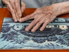 视频|刀木生花 镌刻风华！历经近百年，广东非遗兴宁版画依旧光彩夺目