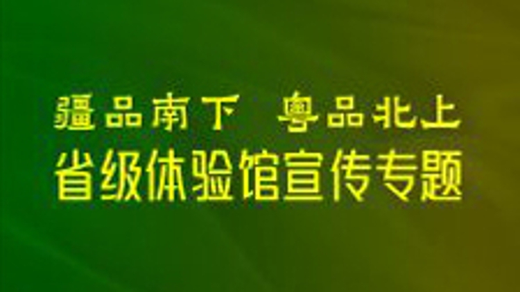 “疆品南下 粵品北上”省級(jí)體驗(yàn)館宣傳專題