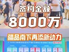 签约金额8000万！疆品南下再添新动力