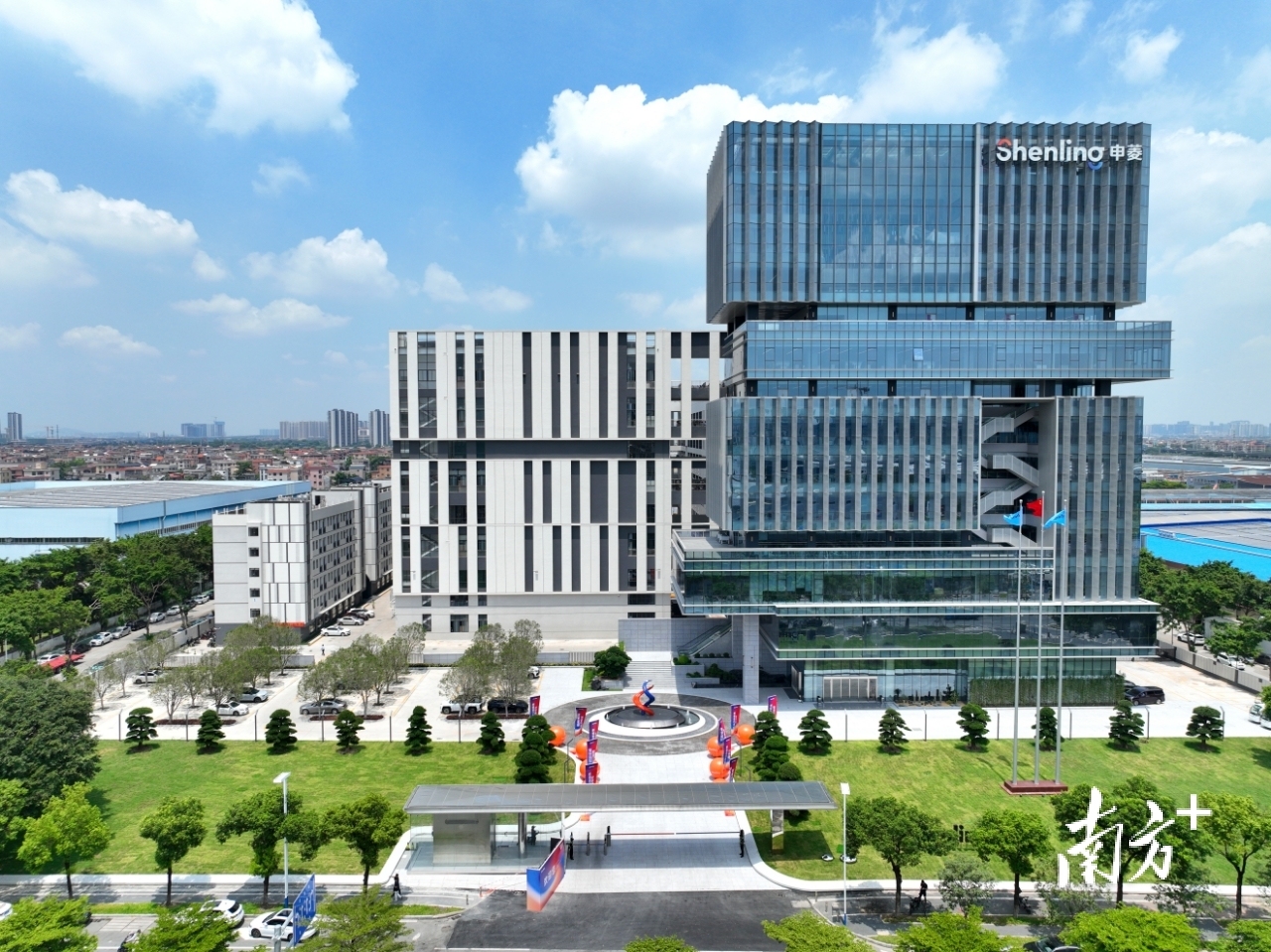 广东申菱新基建领域智能温控产品智造基地项目。