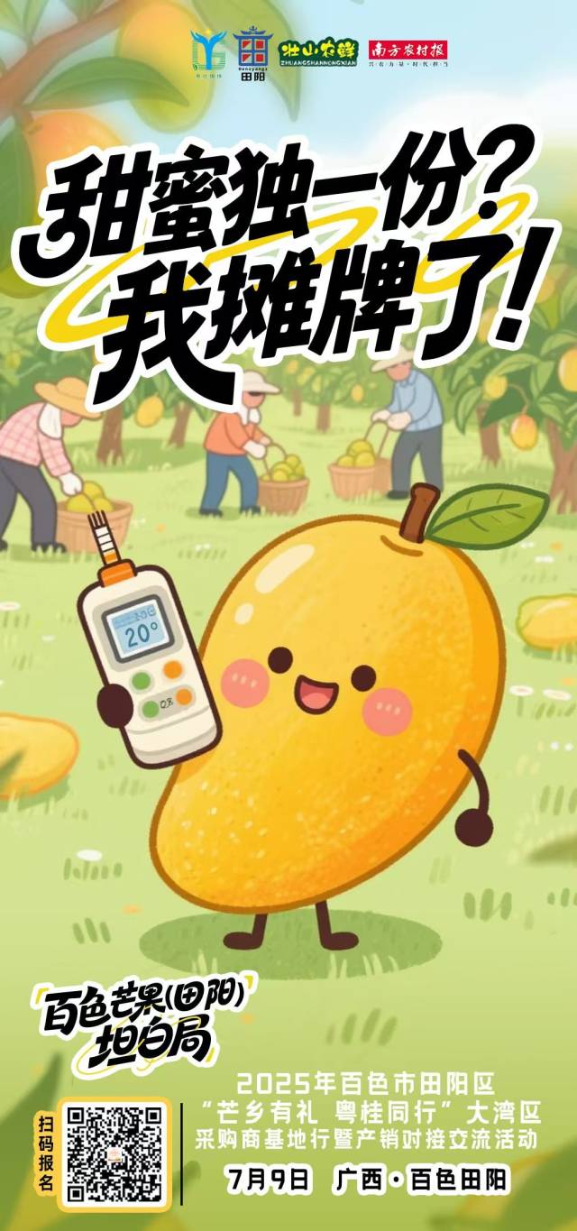 百色芒果（田阳）摊牌了！
