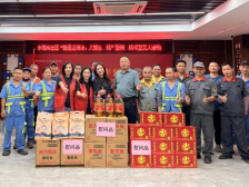 酷暑送清凉，黄花岗街水荫南社区慰问一线环卫工人