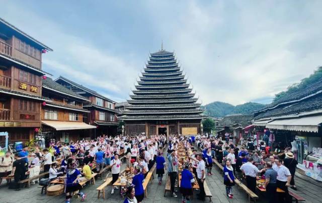 在三江侗族自治县，侗族人口占全县人口的57%。