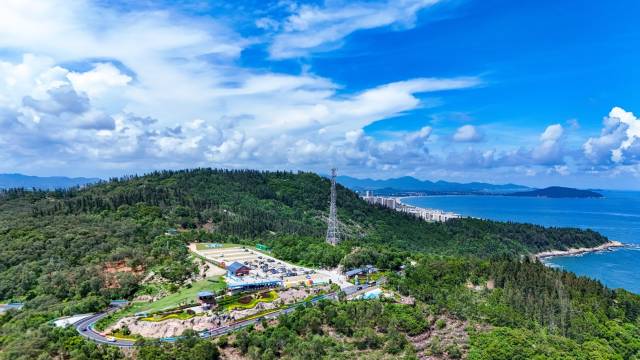 阳西县沙扒镇北额岭景点持续焕新