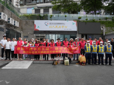 奋战“百千万工程”，黄贝岭社区开展爱国卫生运动