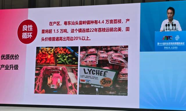 田头价逾越周边20%以上！“媒体+”助力雷岭荔枝进口实际成果显